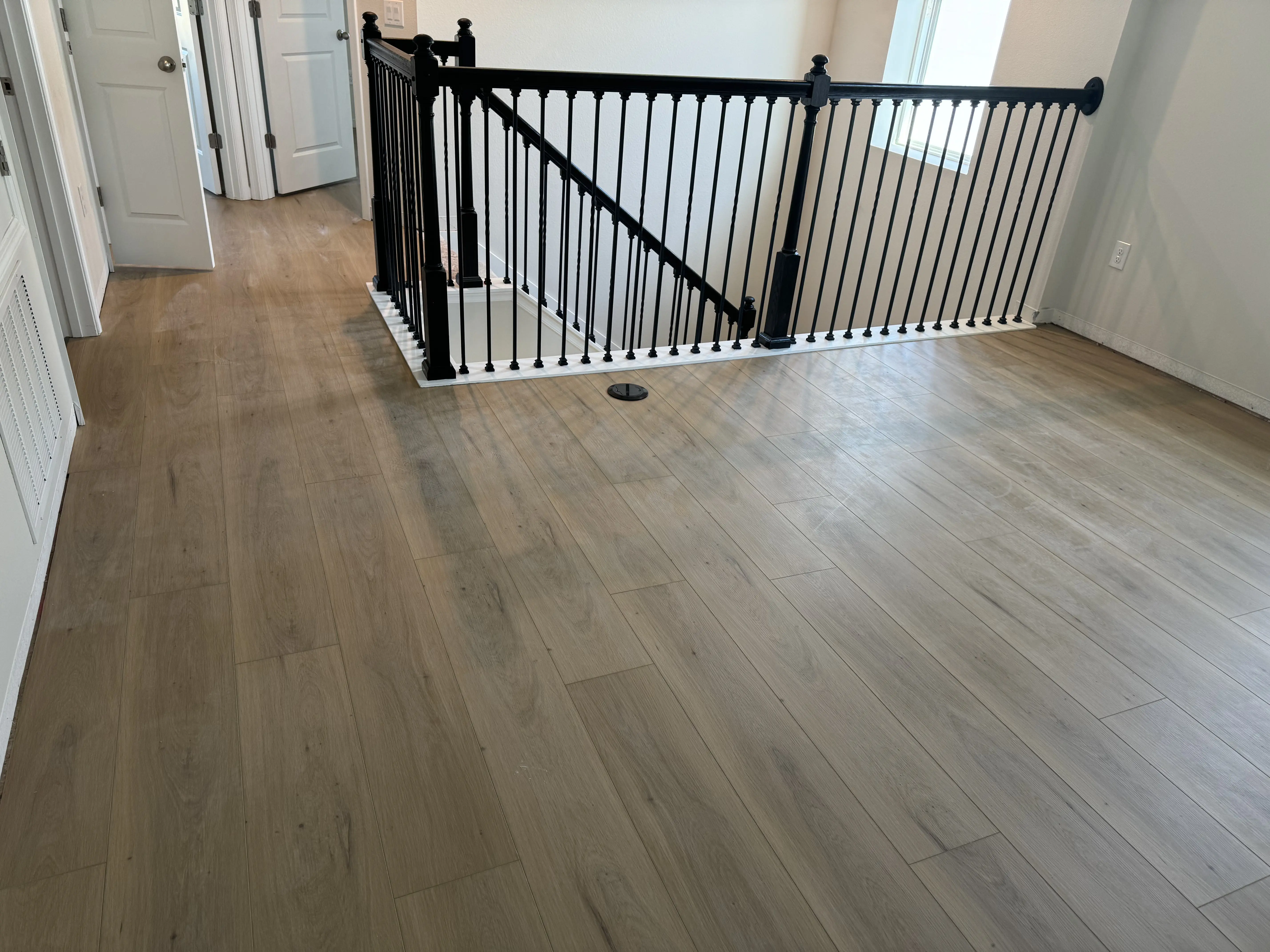 Ceramic tile installation in a commercial office in Orlando, FL - FL Quality Solutions